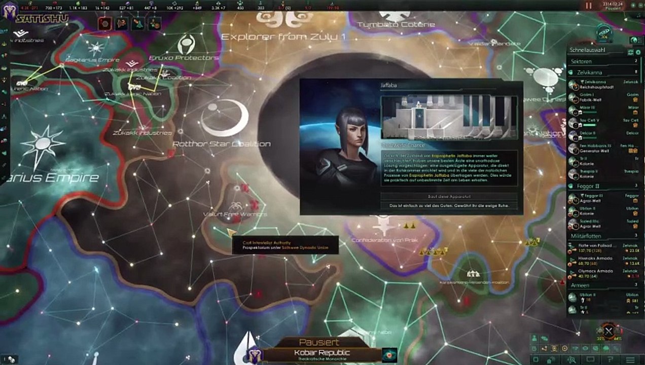 Der Versuch bestimmte Ereignisse zu verzögern. | Stellaris | Ep. 22