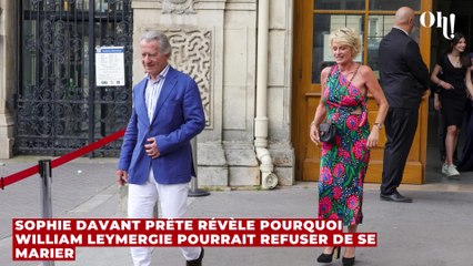 Sophie Davant prête révèle pourquoi William Leymergie pourrait refuser de se marier