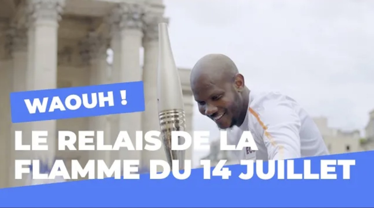 Le relais de la flamme du 14 Juillet Paris 2024 Ville de Paris