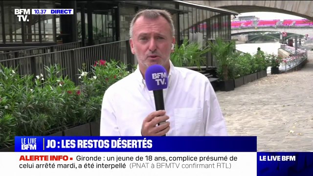 90% de chiffre d'affaires en moins : ce propriétaire de bateaux sur la Seine déplore un gros manque à gagner