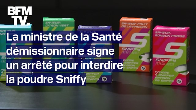 Sniffy, la poudre blanche énergisante à inhaler par le nez, va être interdite