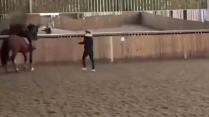 Frusta il cavallo in allenamento: il video condanna Charlotte Dujardin, che si ritira dalle Olimpiadi