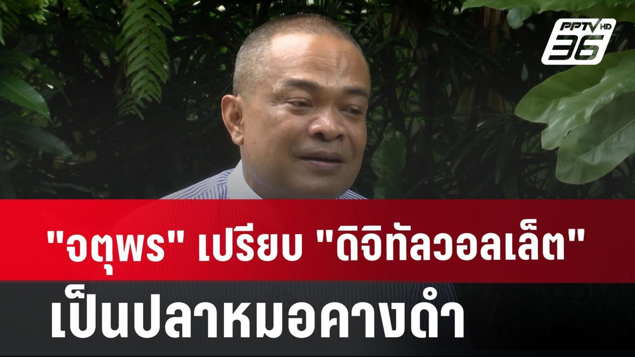 "จตุพร" เปรียบ "ดิจิทัลวอลเล็ต" เป็นปลาหมอคางดำ...