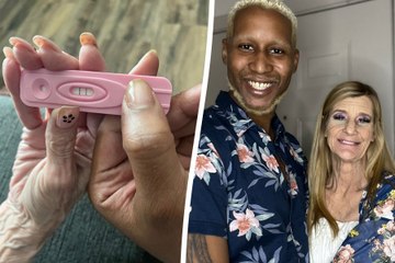 Couple with 37 year age gap expecting first child together