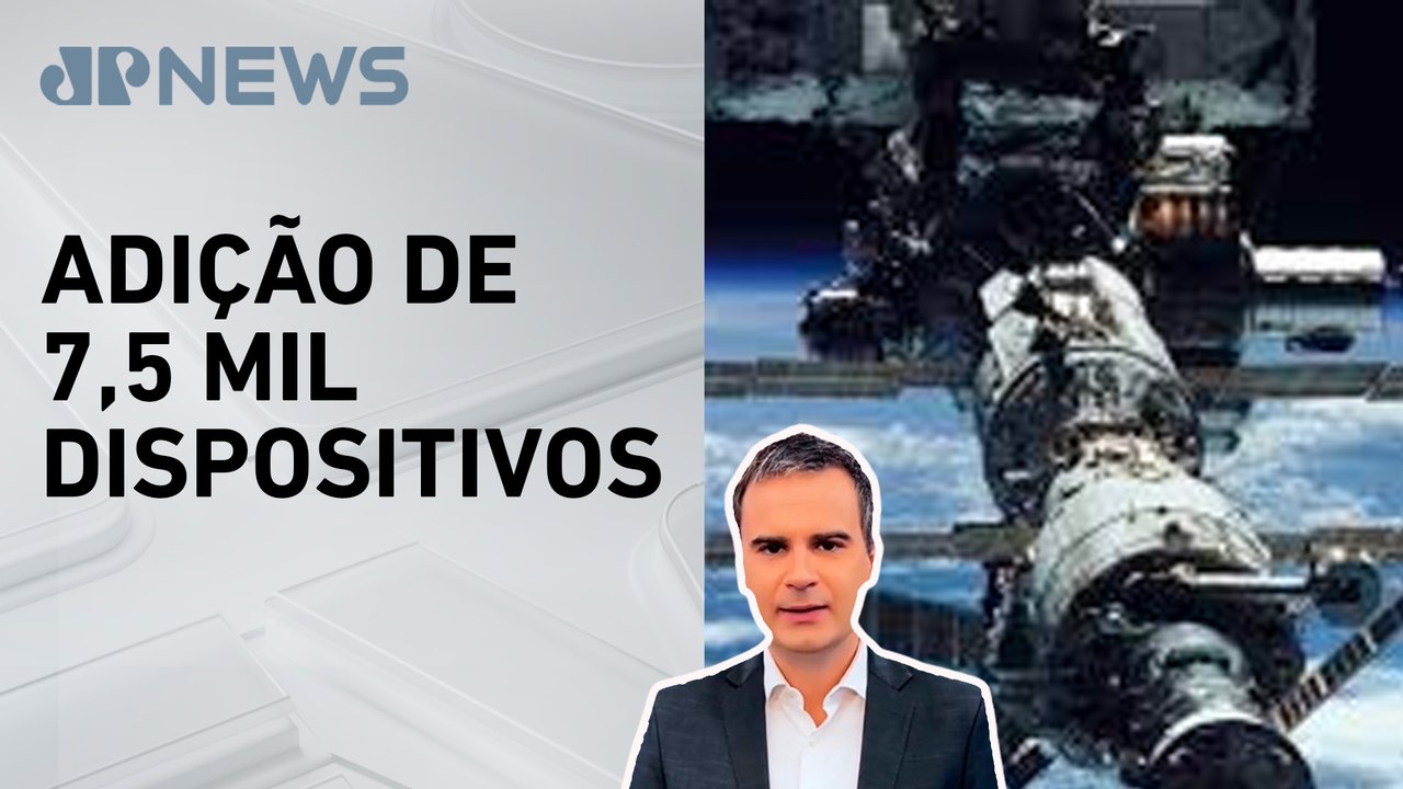 Starlink pede autorização para lançar novos satélites sobre o Brasil; Bruno Meyer comenta