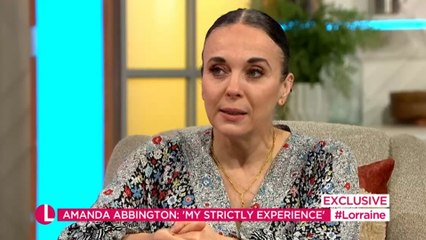 Amanda Abbington 'worried' to leave her home after Strictly trolling
