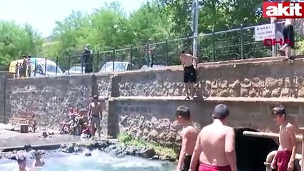 Sıcaklık 40 derece! Diyarbakır Yanıyor