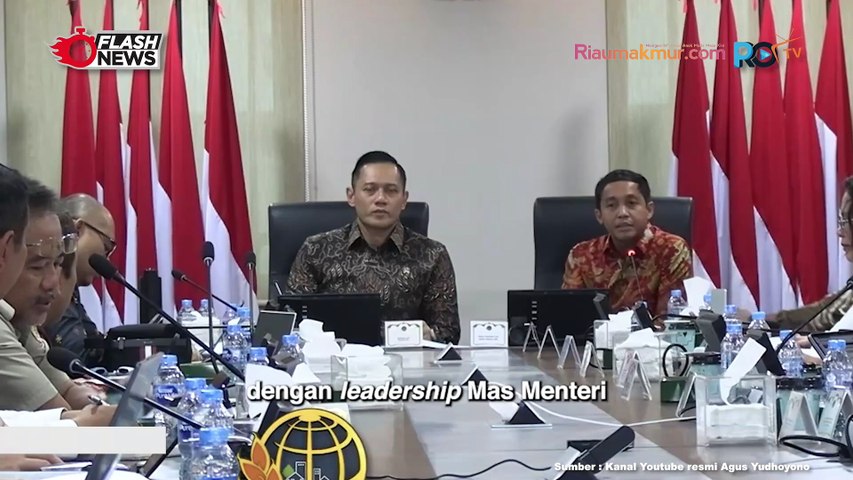 Kementerian ATR BPN Gelar Rapat Pimpinan untuk Evaluasi Kinerja Sementer I