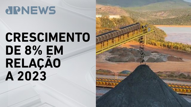 Mineração fatura R$ 129,5 bilhões no 1º semestre de 2024, segundo Ibram