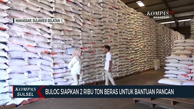 Bulog Siapkan 2 Ribu Ton Beras Untuk Bantuan Pangan