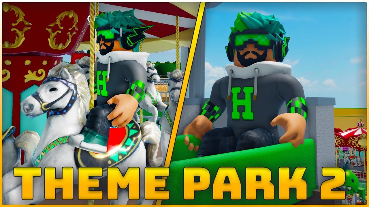 HAYALİMİZDEKİ LUNAPARK YAPIYORUZ | ROBLOX THEME TYCOON PARK 2 | HAN KANAL GİTARİSTV