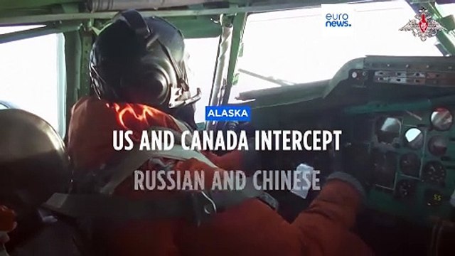Russian and Chinese bombers intercepted by NORAD near Alaska