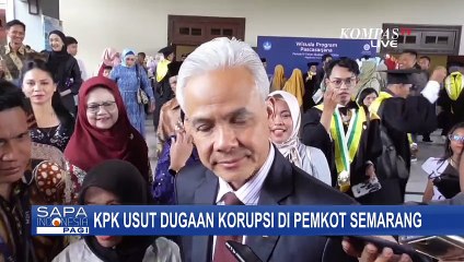 Ganjar Pranowo Angkat Bicara soal Dugaan Korupsi di Pemkot Semarang