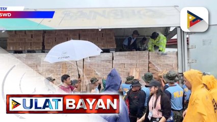 DSWD, namahagi ng higit 300,000 food packs sa mga apektadong rehiyon