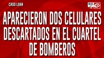 Caso Loan: aparecieron dos celulares descartados en el cuartel de bomberos