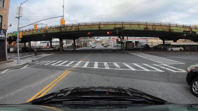 Drive from Bay Ridge to Greenpoint, Brooklyn via the Brooklyn-Queens Expressway