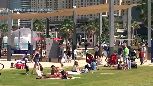 Dubai Marina Beach Jumeirah Beach (United Arab Emirates)