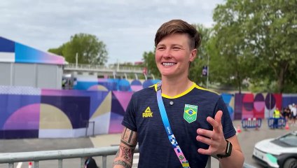 Exclusivo: Raquel Kochhann fala sobre a emoção de ser porta-bandeira do Brasil em Paris 2024