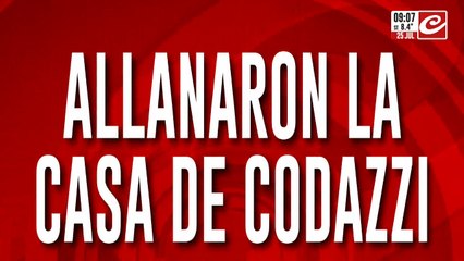 Caso Loan: allanaron la casa de Codazzi, le secuestraron los teléfonos y le notificaron que está siendo investigado