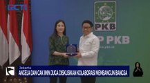 Ketua Harian Nasional DPP Partai Perindo Angela Tanoesoedibjo Silaturahmi ke PKB