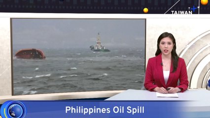 Download Video: Tanker Carrying 1.5 Million Liters of Oil Sinks Off Philippine Coast