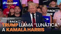Trump:  ¡Kamala, estás despedida, fuera de aquí!