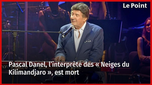 Pascal Danel, l’interprète des « Neiges du Kilimandjaro », est mort