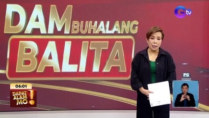 Huling sakay ng barge na sumalpok sa F. Manalo Bridge sa Pasig, nailigtas na | Dapat Alam Mo!