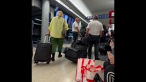 We sheltered from an actual tornado at Chicago O’Hare airport