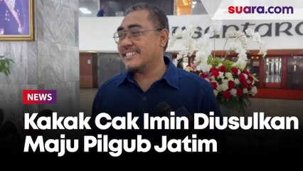 Waketum PKB Usul Kakak Cak Imin Maju Pilgub Jatim: Ini Baru Pendapat Saya Pribadi