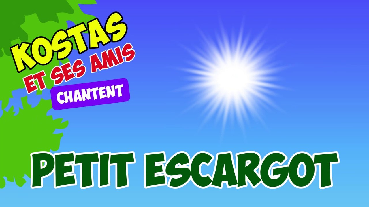 Comptine pour enfants - Petit Escargot