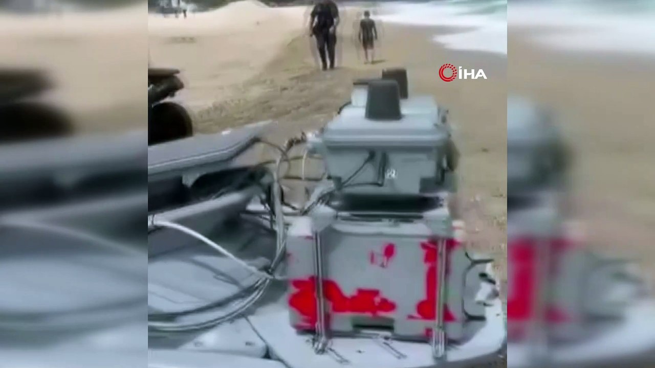 İstanbul Çatalca'da Sahilde Patlayıcı Yüklü Jet Ski Bulundu