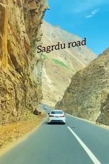 Sagrdu road of Pakistan very beautiful tour of Pakistan