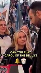 The most EPIC Carol of the Bells FLASHMOB  Everyone was shocked