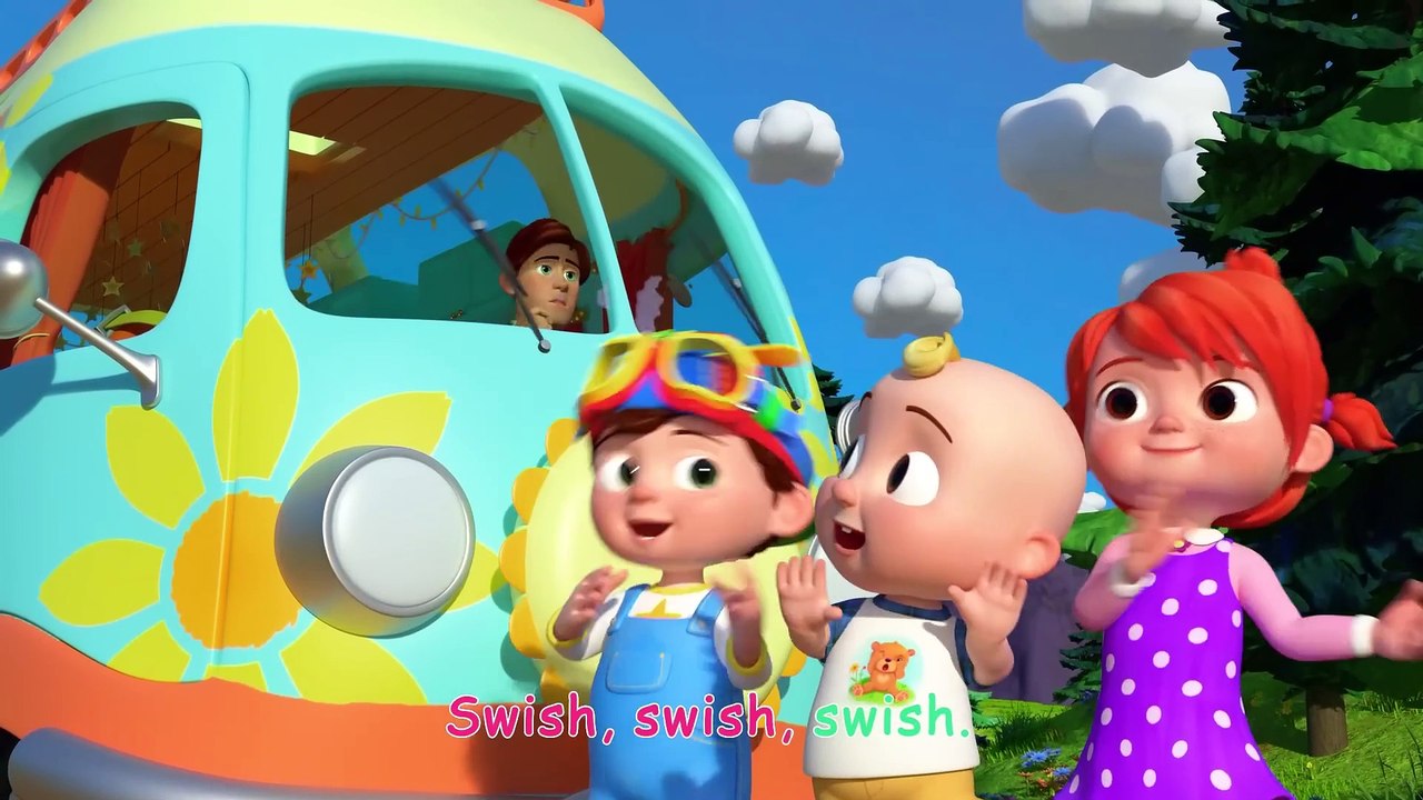 Wheels on the Camper Van - CoComelon Nursery Rhymes & Kids Songs