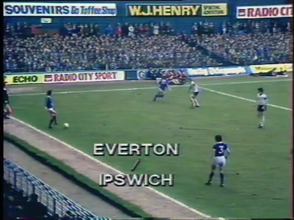 EVERTON  -  IPSWICH  -  1980  -  SAISON  1979/1980 -