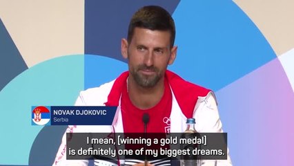 Winning Olympic gold is one of Djokovic's 'biggest dreams'
