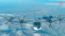 ビデオ: ロシアと中国の爆撃機が米国とカナダの戦闘機に迎撃される