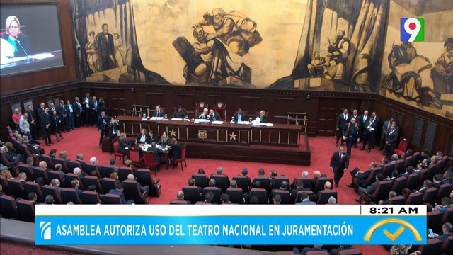 Asamblea autoriza uso del Teatro Nacional en juramentación | El Despertador