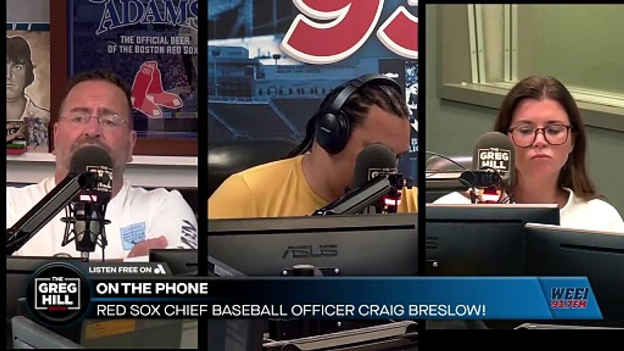 Chief Baseball Officer of the Red Sox, Craig Breslow, joins the show! Breslow talks Alex Cora extension!