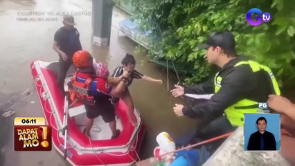 Mga residente ng Bulacan, kanya-kanya ang diskarte para makatawid sa baha | Dapat Alam Mo!
