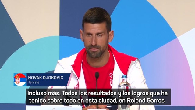 Djokovic habla sobre un posible enfrentamiento con Nadal en 2ª ronda de los JJOO