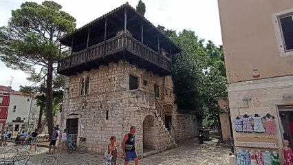 Romanička kuća u Poreču u Hrvatskoj / Romanesque house in Poreč, Croatia