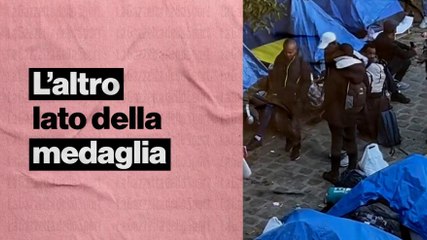 Migranti e senzatetto sfrattati: Parigi 2024, l'altro lato della medaglia