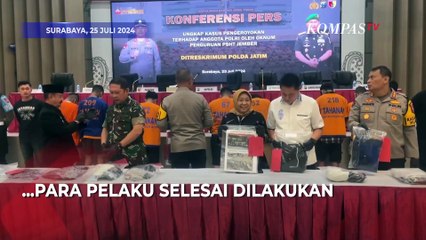 Download Video: 13 Pesilat PSHT Jadi Tersangka Kasus Pengeroyokan Polisi di Jember