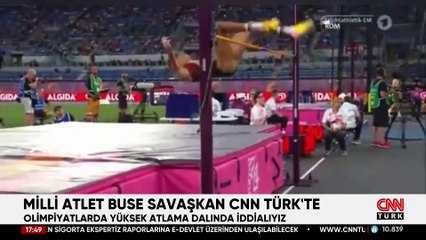 Milli atlet Buse Savaşkan CNN TÜRK'te