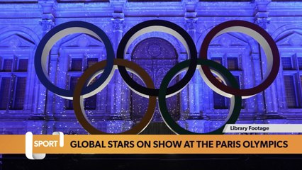 Which global stars are on show at the Paris Olympics?