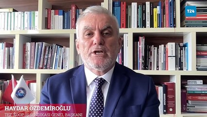 Vergi paketine tepki gösteren Tez-Koop-İş Sendikası Genel Başkanı Özdemiroğlu: Kayıt dışılıkla mücadeleden çok, yolunacak yeni kaz arıyorlar!