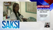 Mga guro sa isang paaralang binaha, abala sa pagsalba sa mga gamit sa eskwela | Saksi