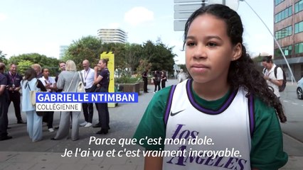 JO-2024: "LeBron James, c'est mon idole", l'équipe américaine de basket est arrivée à Lille